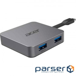 Док-станція Acer 4 in1, HDMI, 2xUSB3.2, USB-C (HP.DSCAB.014)