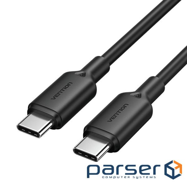 Кабель Vention USB Type-C - USB Type-C (M/M), 1 м , Black (TRCBF)