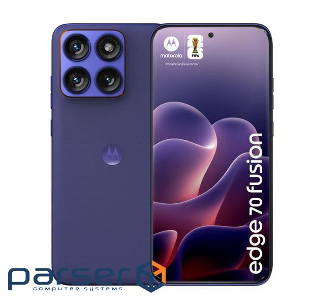 Смартфон Moto Edge 70 fusion 8/256 Orient Blue (PBBD0024RS) (PBBD0024RS 8/256 Orient Blue)