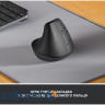 Вертикальна міша LOGITECH Lift Vertical Ergonomic Mouse Graphite (910-006473)