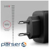 Зарядний пристрій AXAGON 1xUSB QC4.0 + 1xUSB-C PD45W PPS black (ACU-PQ45)