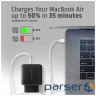 Зарядний пристрій AXAGON 1xUSB QC4.0 + 1xUSB-C PD45W PPS black (ACU-PQ45)