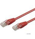 Cable leastz RJ45 UTP5e 3.0m,patch AWG26 Gold,червоний (75.06.8369-150)