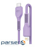 Дата кабель USB-C to Lightning 1.0m AR88 3A Purple Armorstandart (ARM65290)