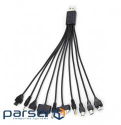 USB кабель з перехідниками 10 в 1, ОЕМ Q500 (YT-A10/1)