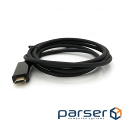 Конвертер mini Display Port (папа) на HDMI(папа) 2m (пакет) (10316)