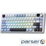Клавіатура бездротова AULA F75 MAX Wireless Gasket Keyboard Reaper switch, 2.4G, BT, (6978080501158)