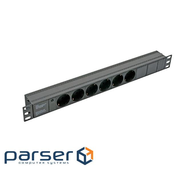 Блок розеток KINGDA GER(16)N1006WKPB19A-C14 6 розеток (KD-GER(16)N1006WKPB19A-C14)