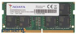 Модуль пам"яті ADATA DDR4-3200 SODIMM 32GB (AD4S320032G22-SGN)