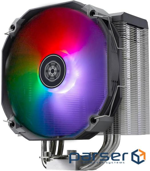 Процесорній кулер SilverStone Argon V140 ARGB, LGA1700, 2066, 2011, 115x, AM5, AM4 (SST-ARV140-ARGB)