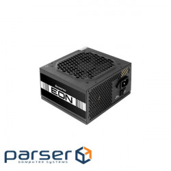 Power Supply Partizan AC220B-DC12В/ 1А (1333) GAMEMAX 450W (GM-450) Стандарт БП - ATX 12V v2.3, Мощность - 450Вт, Модуль PFC - активный, Подключение материнской платы - 20+4 pin, Подключение видеокарты - 1x6 pin, Количество разъемов SATA - 2, Количество разъемов Peripheral - 2, Тип охлаждения - вентилятор, Диаметр вентиляторов - 1x120 мм Chieftec 600W Eon (ZPU-600S)