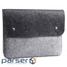 Чохол до ноутбука Gmakin 15" GM05 Black/Grey для Macbook Pro 15 (GM05-15)