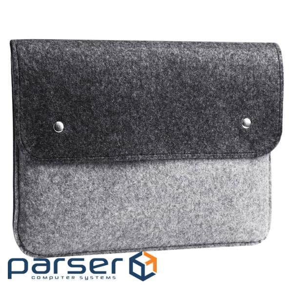 Чохол до ноутбука Gmakin 15" GM05 Black/Grey для Macbook Pro 15 (GM05-15)