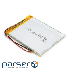 Літій-полімерний акумулятор 4*60*80mm (Li-ion 3.7В 3000мА&middot,год) (406080) ) (406080)