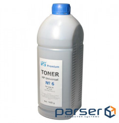 Тонер HP LJ1010/AX/1160/1200 Univers №6, 1кг , Premium IPS (IPS-HPUT#6-1)