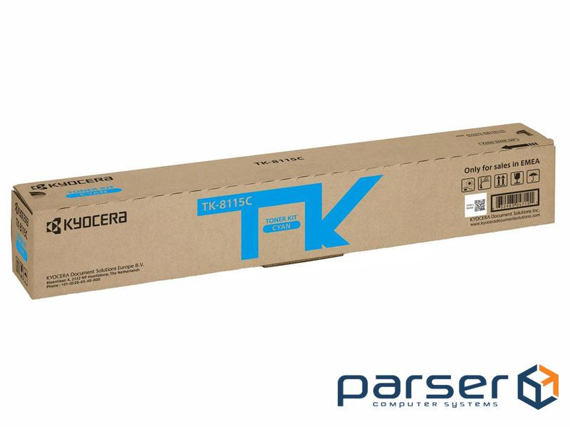 Тонер-картридж Kyocera TK-8115C Cyan 6K (1T02P3CNL0)