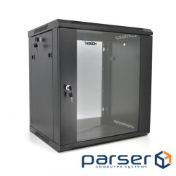 Шафа настінна Merlion 12U 19 600*450*634 (Ш*Г*В)мм , black (Ml3-6412)