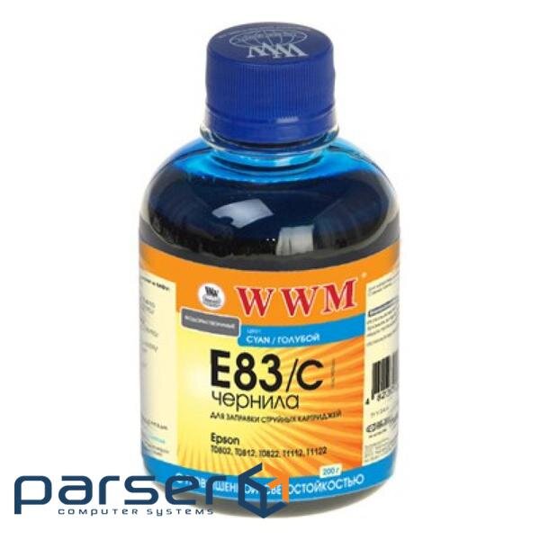 Чорнило WWM EPSON StPhoto R270/290 Cyan /NEW (E83/C)