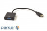Перехідник HDMI to VGA 0.15m PowerPlant (CA910885)
