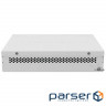 Network switch Cisco SG350X-48-K9-EU Тип - управляемый 3-го уровня, форм-фактор - в стойку, количество портов - 54, порты - SFP+, Gigabit Ethernet, комбинированный, возможность удаленного управления - управляемый, коммутационная способность - 176 Гбит/ с, размер таблицы МАС-адресов - 64000 Кб, корпус - Металический, 48x10/ 100/ 1000TX, 2хSFP+ Mikrotik CSS610-8G-2S+IN