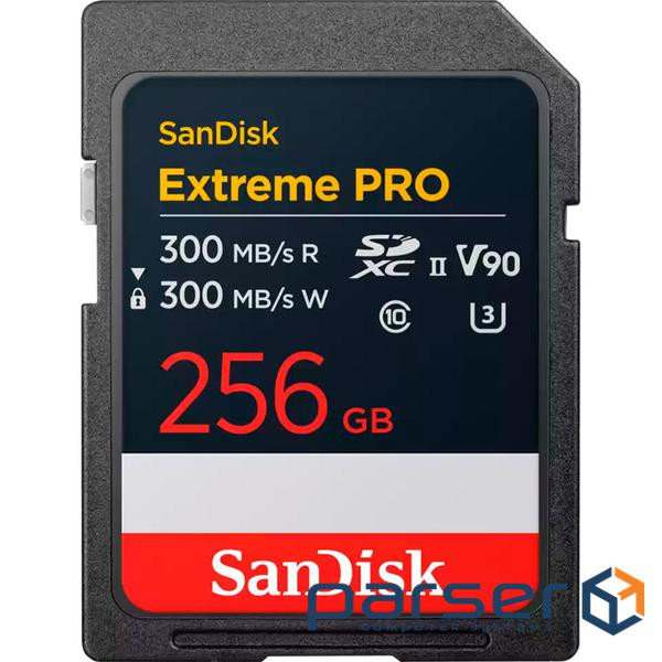 Карта пам'яті SANDISK microSDXC Extreme Pro 256GB UHS-II U3 V90 Class 10 (SDSDXDM-256G-GN4IN)