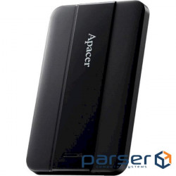 Portable hard drive APACER AC237 2TB USB3.2 Jet Black (AP2TBAC237B-1)