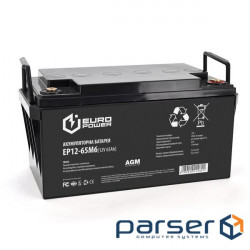 Accumulator battery EUROPOWER AGM EP12-65M6 12 V 65Ah