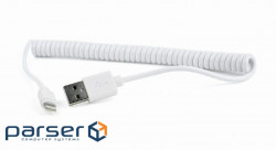 Date cable USB 2.0 BM-папа/ Lightning, 1.5 м (CC-LMAM-1.5M-W)