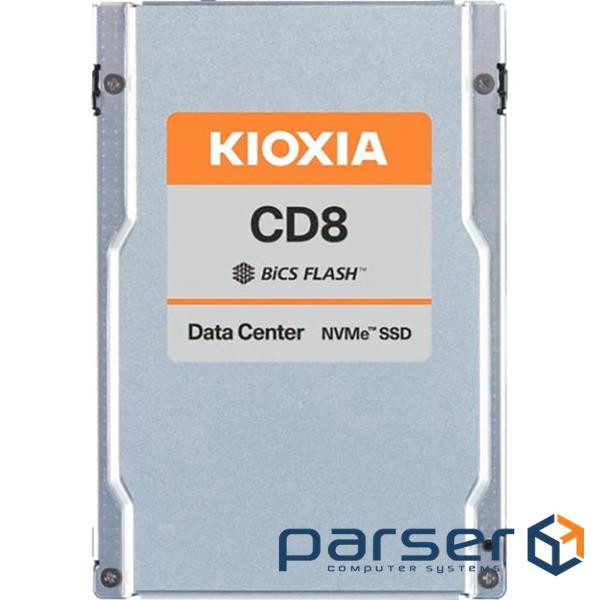 SSD диск KIOXIA (Toshiba) CD8-V 12.8TB 2.5" U.2 15mm NVMe Bulk (KCD8XVUG12T8)