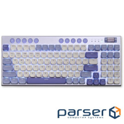 Клавіатура Thunderobot K96 Tri-mode Red Switch UA Purple (6932066308223)
