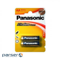 Батарейка Panasonic LR06 Alkaline Power * 2 (LR6REB/2BP)