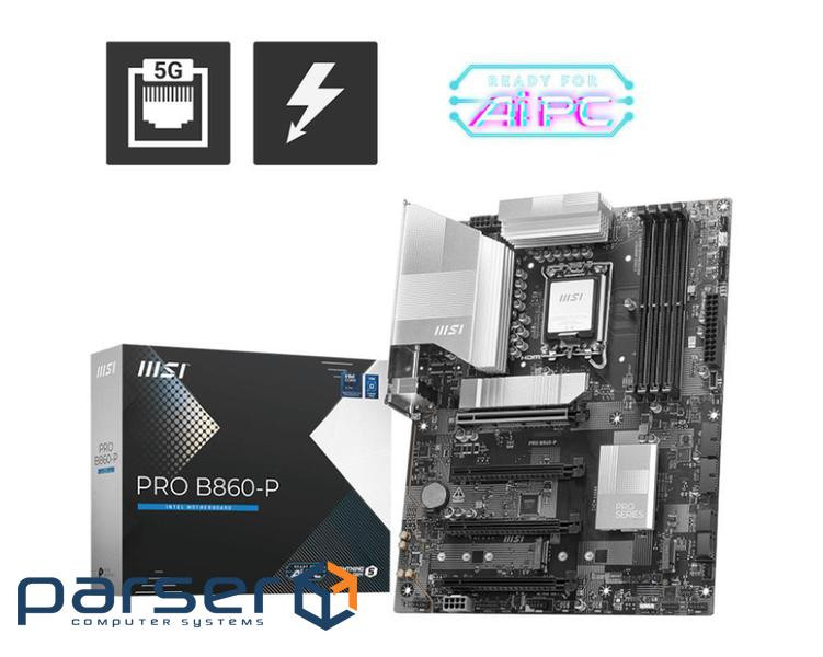 Материнська плата MSI Pro B860-P