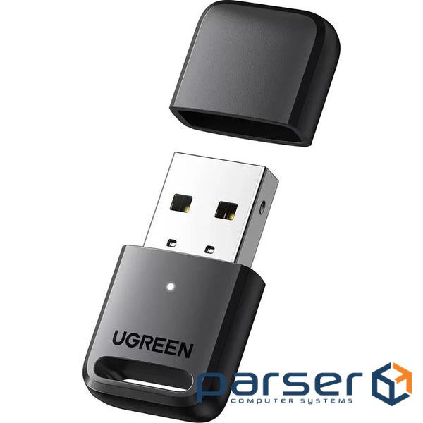BLUETOOTH адаптер UGREEN CM390 Bluetooth 5.0 Adapter Gray (80890)