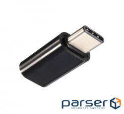 Перехідник USB3.1 Type-C --> Micro USB (OTG) чорний (S0625) (S0625)