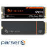 SSD диск SEAGATE FireCuda 530R w/heatsink 4TB M.2 NVMe (ZP4000GM3A073)
