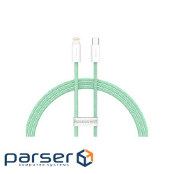 Дата кабель USB-C to Lightning 2.0m 20W green Baseus (CALD000106)