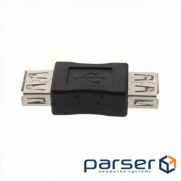 Перехідник Goobay USB2.0 A F/F, адаптер прямий (75.05.0293-1)