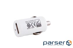 Зарядний пристрій PowerPlant 1*USB, 2.1A (DV00DV5037)