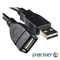 Date cable USB 2.0 AM/AF 0.1m PowerPlant (KD00AS1209)