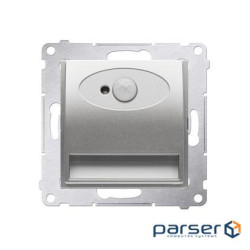 Светильник LED Premium 230В с датчиком движения, серебро (DOSC.01/43)