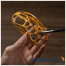 Миша GravaStar Mercury X Pro, 8K, BT/WL/USB-A, RGB, Battle-Worn Yellow (GS X PRO YLW)
