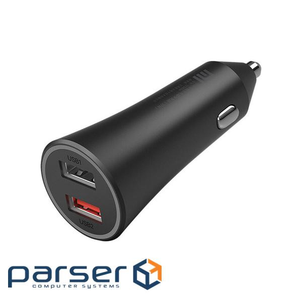Зарядний пристрій Xiaomi Mi Car Fast Charger 37W (629869)