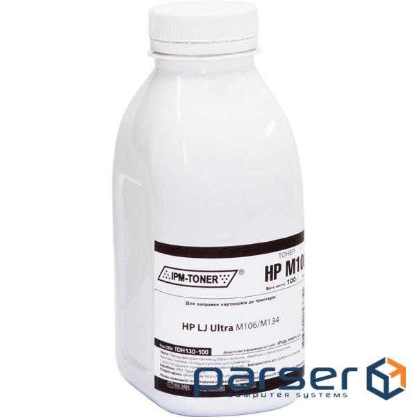 Тонер HP LJ Ultra M106/M134, 100г Black IPM (TDH130-100)