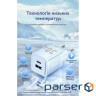 Зарядний пристрій Vention 1xUSB-C PD30W + 1xUSB QC3.0 30W GaN white (FEQW0-EU)