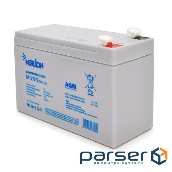 Корпус для акумуляторної батареї MERLION GP1272F1 (150x65x95 мм), Q10 ), Q10