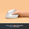 Вертикальна міша LOGITECH Lift Vertical Ergonomic Mouse Off-White (910-006475)