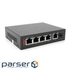 4х портовий PoE Full Gigabit комутатор ONV-POE33108PFG, 4xPoe1000Мбіт + 2х1000 Мбі (ONV-POE33064PFG) (ONV-POE33064PFG)