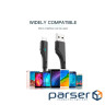 Дата кабель USB 2.0 AM to Micro 5P 1.0m 3A black Essager (EXCM-LS01)