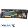 Клавіатура бездротова AULA F108 Pro Wireless Gasket Keyboard Reaper switch, 2.4G, BT (6978080501295)