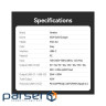 Зарядний пристрій Vention 2xUSB-C PD45W GaN transparent gray (FCFH0-EU)